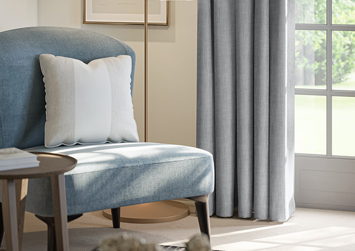 Rhea, Stainless Steel - Made to Measure Curtains - Image 5